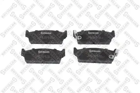 STELLOX 238002BSX Колодки торм.задние