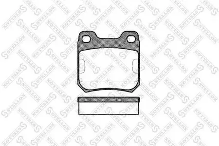 STELLOX 250040SX Колодки торм.задние =239 40=FDB973 Opel Omega Caravan 2.0-3.62.3D-2.5TD 94>