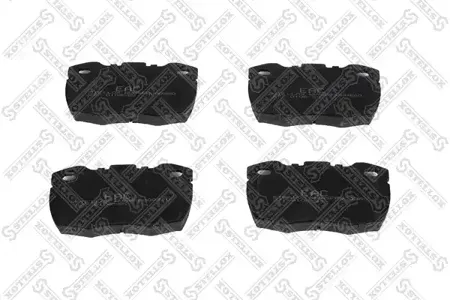 STELLOX 277010BSX Колодки торм.передние