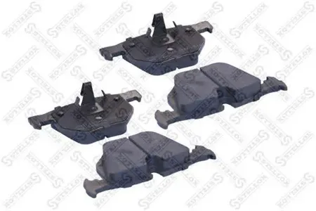 STELLOX 392040BSX Колодки торм.задние с антискрип. пластинами BMW E65E66 3.5i3.0D 01>