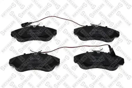 STELLOX 498011BSX Колодки торм.передние