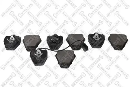 STELLOX 519012BSX Колодки торм.передние