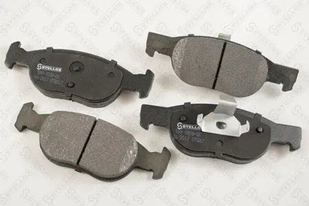 STELLOX 599020BSX Колодки торм.передние с антискрип. пластинами Fiat punto 1.2i 16v1.9ds 99>