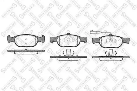 STELLOX 599031BSX Колодки торм.передние =588 31 Fiat Brava Bravo 1.6i 16V 103HP 96-01