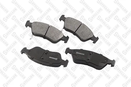 STELLOX 659002BSX Колодки торм.передние 659 002B-SX с антискрип. пластинами Kia Clarus 1.8i2.0i 96-99