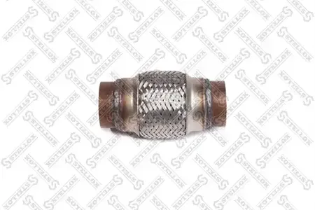 STELLOX 6999032SX гофра глушителя Inner Braid с патрубками универсальная D50xL100(140)
