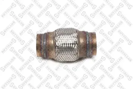 STELLOX 6999033SX гофра глушителя Inner Braid с патрубками универсальная D55xL100(140)