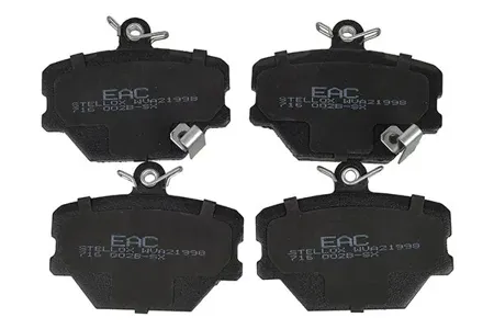 STELLOX 716002BSX Колодки торм.передние Smart City - Coupe (450), Fortwo (451)