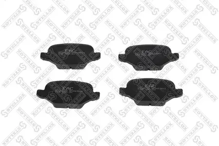 STELLOX 738000SX Колодки торм.задние =727 00 Fiat Punto II 1.8i 16V 130 HGT 99>Doblo 1.2i1.9DJTD 02>