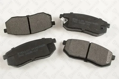 STELLOX 760002BSX Колодки торм.задние