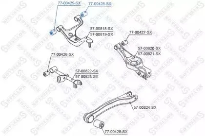 STELLOX 7700425SX Сб рычага