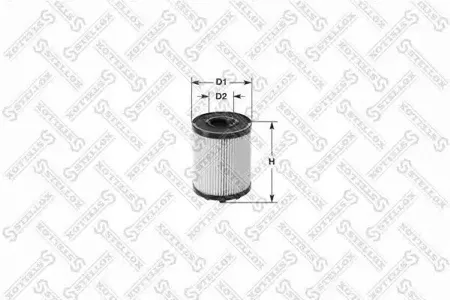 STELLOX 8120006SX Фильтр масляный D83 d37 H149 Mercedes 809-1517 Atego OM904 196->