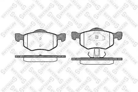 STELLOX 813000SX Колодки торм.передние =802 00=D3813-01 Ford Maverick , Mazda Tribute 2.03.0 00>