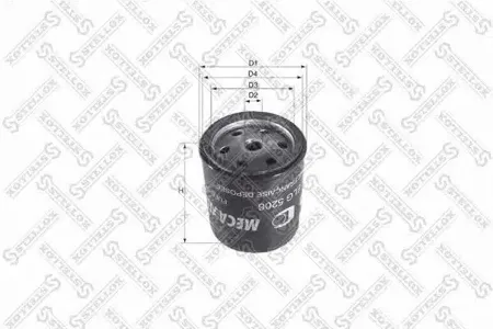STELLOX 8200416SX Фильтр топливный Daf Iveco Kamaz 40005000-Serie(521117010) Volvo Renault ( Truck S) (FILTRON PP8616, MANN WK95021)