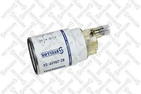 STELLOX 8220499SX Фильтр топливный 82-20499-sx сепаратор h173 d107, без стакана маз, Kamaz , Daf , man, Mercedes
