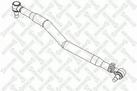 STELLOX 8435091SX Рулевая тяга прод. L=863 d=52 1изг након.M20x1.5M30x1.5 Volvo FM791012 FH1216 >05