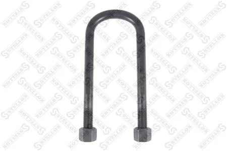 STELLOX 8464618SX cтремянка с гайкой 101xМ24х292-R плоская в серединеBPW