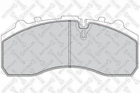 STELLOX 8501412SX колодки дисковыес полн. рк,29108 с увел.ресурсOmn Knorr Mercedes , Scania , Iveco EuroTechStar
