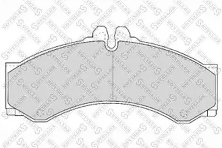 STELLOX 8501415SX колодки дисковые без,WVA 29076Omn Mercedes 408.412D.414 Sprinter 904