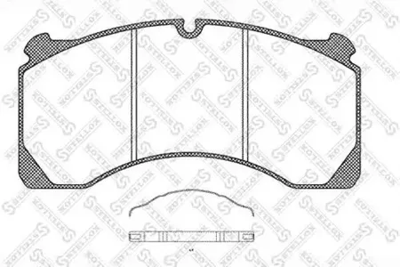 STELLOX 8501422SX Колодки торм.