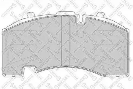 STELLOX 8501430SX колодки дисковые без пластин и рк 29171 210.8x108x30 BPW, KNORR SB4309T (SK7)
