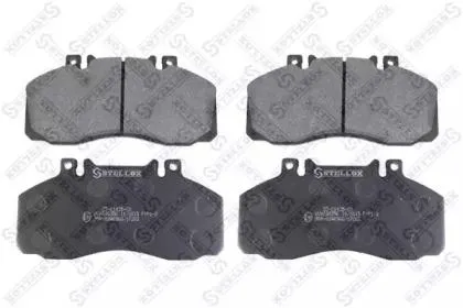 STELLOX 8501435SX колодки дисковые без рк,29835 с увел. ресурсомOmn Mercedes 609.O409