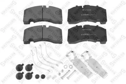 STELLOX 8511444SX колодки дисковые(с вырезом под балку)29171 с рк 210.8x108x30SAFKNORR SK7