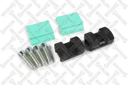 STELLOX 8700530SX рк опор седла(мпр)2нижн.+2 верх.подушки+4 болта С ШЕСТИГР.ГОЛОВGF
