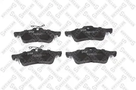 STELLOX 873002BSX Колодки торм.задние с антискр. пл. Toyota Yaris 1.0VVT-i1.3VVT-iD-4D 06>