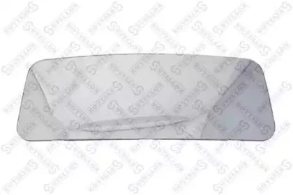 STELLOX 8730218SX Стекло зеркала 431x186x15 крепеж 615750100H Mercedes Actros, Axor