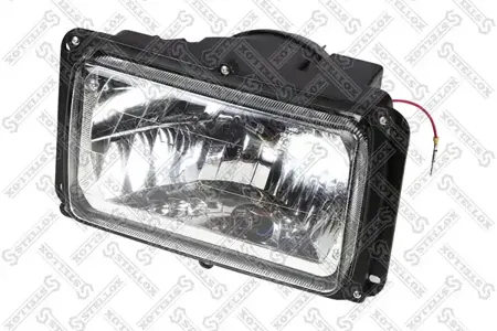 STELLOX 8733092SX Фара головная ручной корректор, без лампочки, со штекерным разъёмом МАЗ, ГАЗ, КАМАЗ