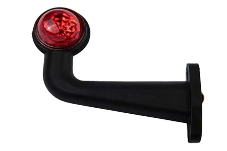 STELLOX 8733622SX фонарь габаритный рожок крбел изогнутый, лев. (выпуклое стекло) universal