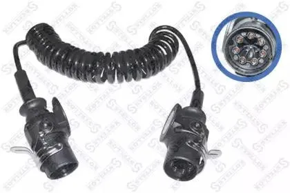 STELLOX 8801602SX Кабель спиральный ebs 77 полюсов, пласт, с 2 штекерами 24v, l=4500max, iso4091.6722.7638