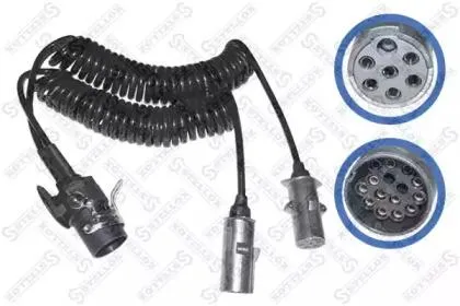 STELLOX 8801618SX Кабель спиральный 2 провода lmах=4500