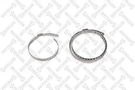 STELLOX 8918107SX к-кт хомутов пыльника ШРУСа 2шт., L1=420mm/L2=180mm, H=8.0mm