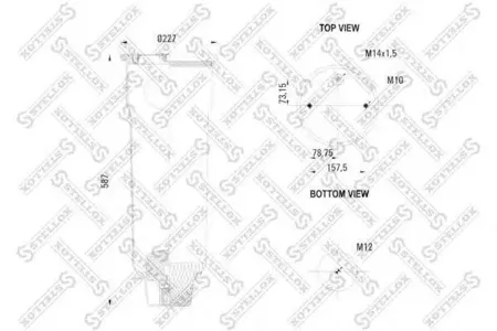 STELLOX 9073150SX Кожух пневматической рессоры