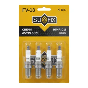 SUFIX FV18 Свеча зажигания 5BCDR11 (Nickel)