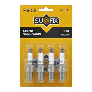 SUFIX FV52 Свеча зажигания 6BIPR (Iridium + Platinum)