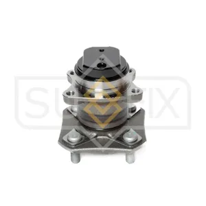SUFIX SN1067 Ступица колеса с подшипником задняя под ABS, Nissan Wingroad 12AD Expert Tiida Cube 4*100.
