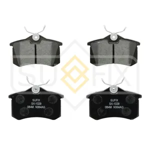 SUFIX SX1029 Колодки торм. Audi A4A6 Renault Scenic VW Golf 23 Passat задние