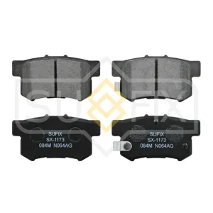 SUFIX SX1173 Колодки торм. Honda Accord 90- Civic 97-CR-V IIFR-V Prelude 92-00 задние