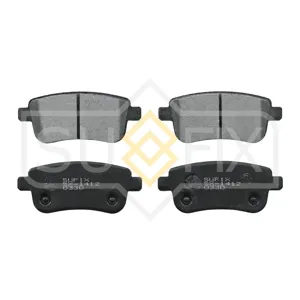 SUFIX SX1412 Колодки торм. Renault Megane III 08- Scenic III 09- зад. с элек.стоян.торм.