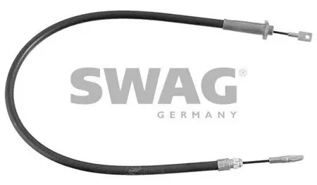 SWAG 10918118 Трос ручного тормоза R