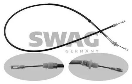 SWAG 10934395 Трос ручного тормоза