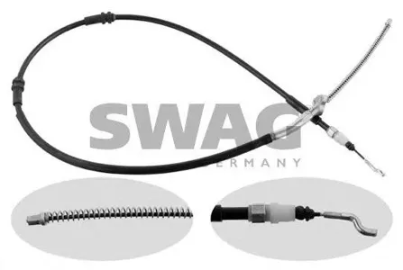 SWAG 30936712 Трос ручного тормоза ( лев,прав. ) 15941287mm.