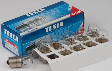 TESLA TECHNICS B56101 Лампа R10W G18 12V10W BA15S