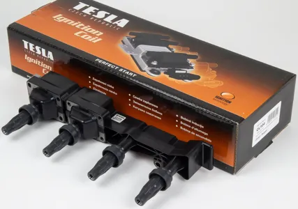 TESLA TECHNICS CL104 Катушка зажигания Citroen C3C4 Berlingo Xsara, Peugeot 1007206207307Parner 1.6i 00>