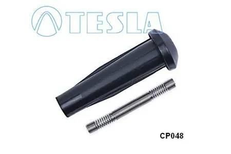 TESLA TECHNICS CP048 Наконечник свечи зажигания Ford Focus Mondeo C-Max , Volvo S40V50V70S80 1.8-2.3i 03-15