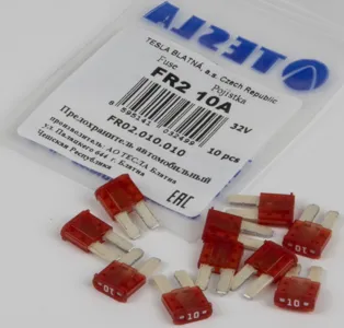 TESLA TECHNICS FR02010010 Предохранители 10шт. MICRO 2