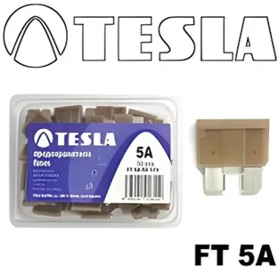 TESLA TECHNICS FT5A ПРЕДОХРАНИТЕЛИ TESLA ФЛАЖКОВЫЕ 5A (50ШТ)